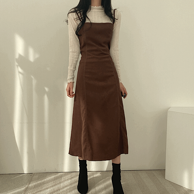 Sona ビスチェロングワンピース 10代 代女性ファッション韓国通販