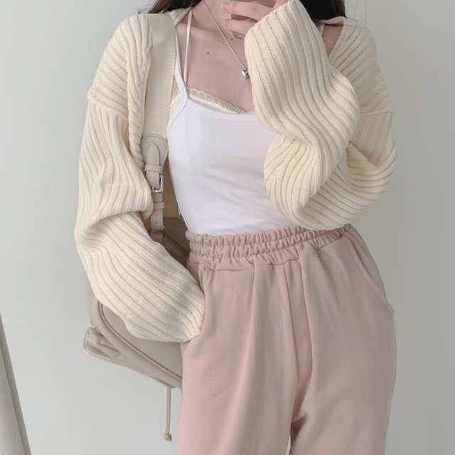 SONA | ボレロニットカーディガン | 10代・20代女性ファッション韓国通販
