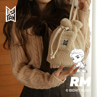 BTS TinyTAN モコモコ mini Bucket Bag｜バッグ｜韓国
