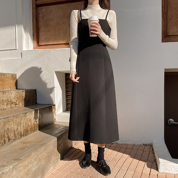 op10143 キャミロングワンピース｜ワンピース｜韓国ファッション通販 SONA