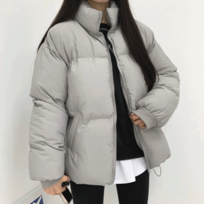 추천 따듯 빵빵해 예쁜 컬러 모집 시보리 스트링 데일리 숏패딩