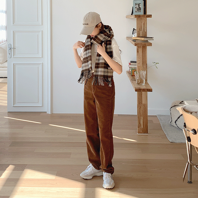 SONA コーデュロイロングパンツ(XS~L) 10代・20代女性ファッション韓国通販
