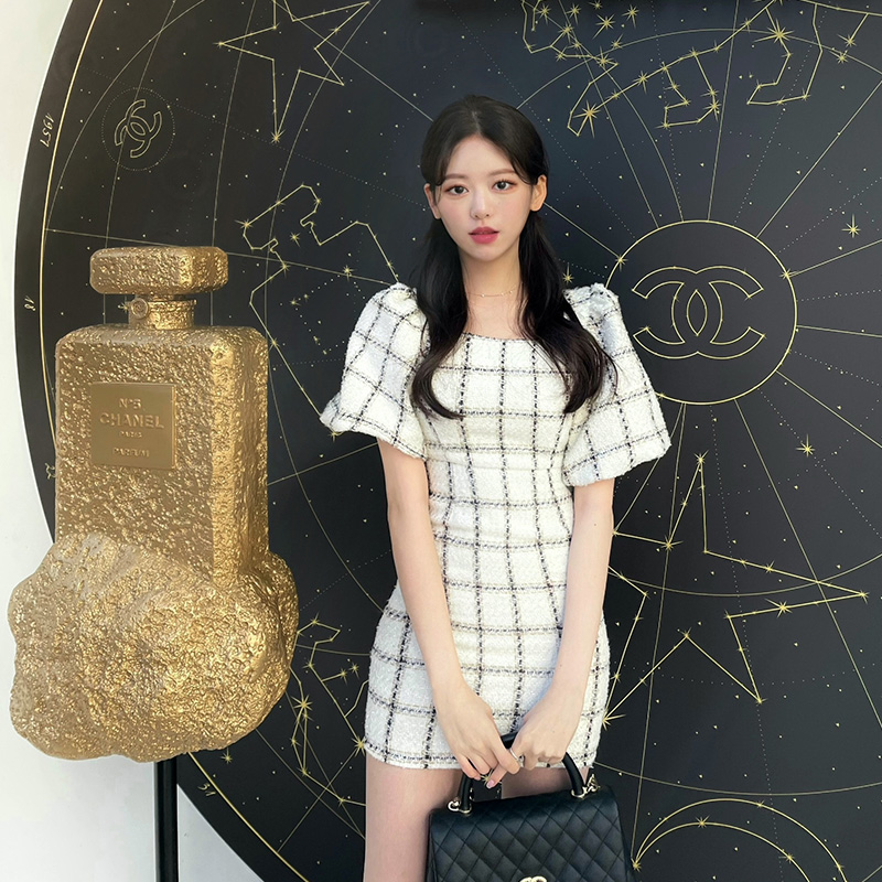 Sona Op チェックツイードワンピース 10代 代女性ファッション韓国通販