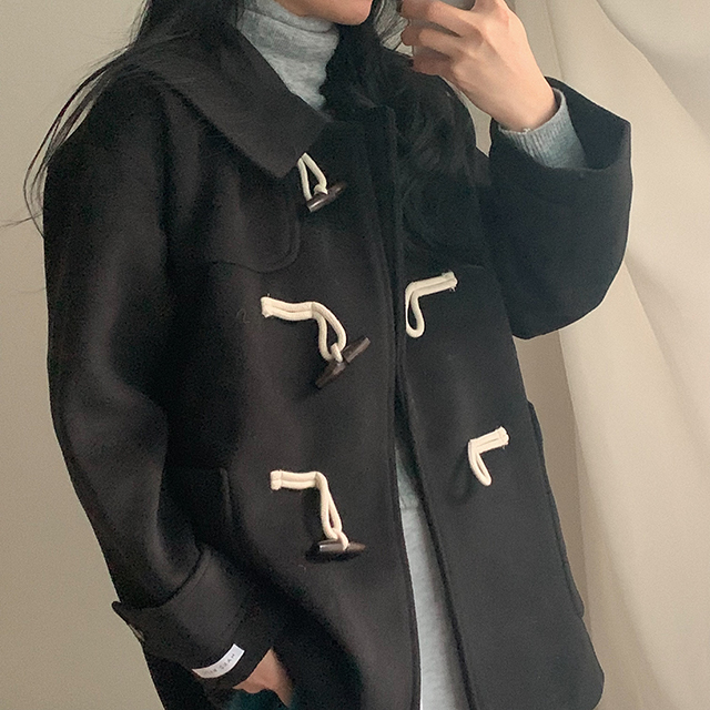 完売品【punk drunkers】裏地 総柄/ダッフルコート/M/コート 2025年