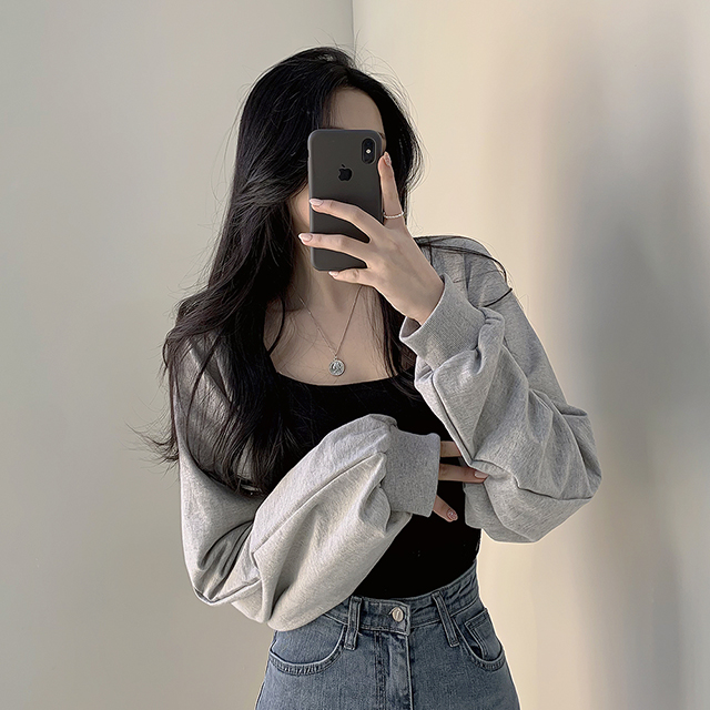SONA | ルーズフィットボレロカーディガン | 10代・20代女性ファッション韓国通販
