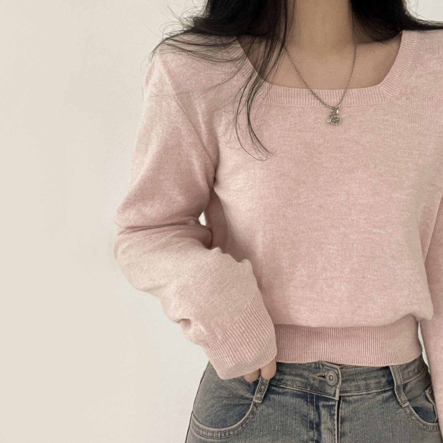 カシミヤスクエアニット5色｜ニット｜韓国ファッション通販 SONA