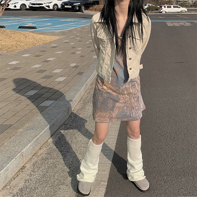 Sona ルーズレッグウォーマー 10代 代女性ファッション韓国通販