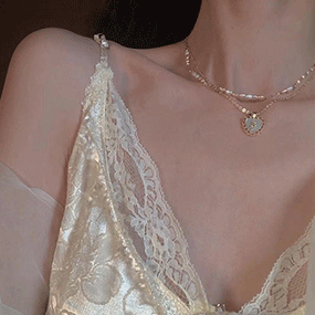 ２連チェーンバラネックレス