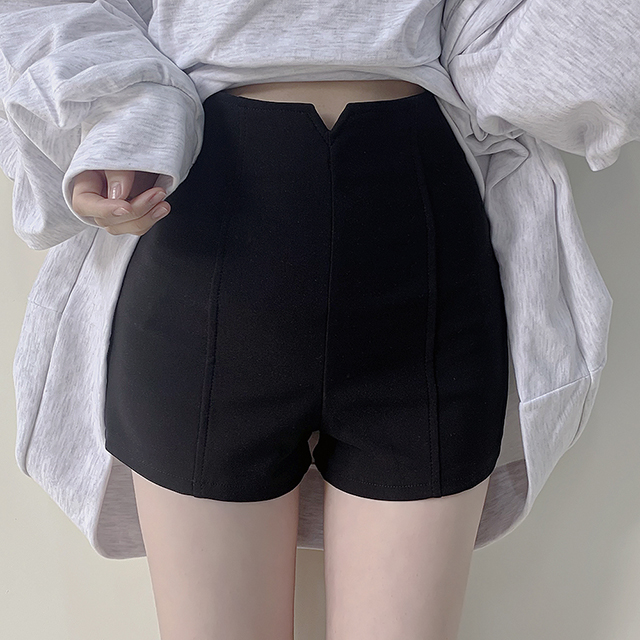 ショートパンツ The Latest Bella Cropped Pant saige-wide-leg-crop-black-
