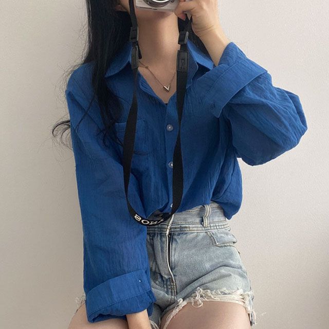 惰*眠様 LGB シワ加工 ロングシャツ 145-176414-1.jpg