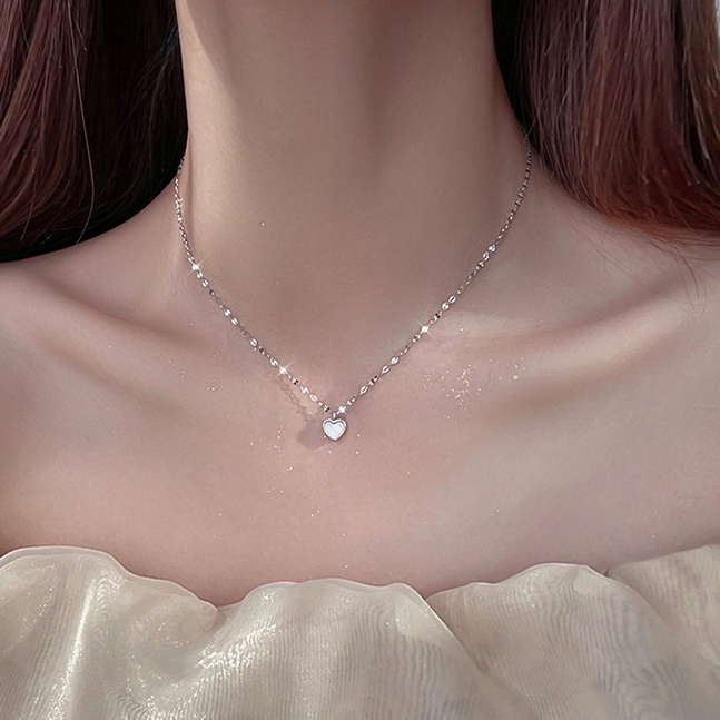 ミニハートチェーンネックレス