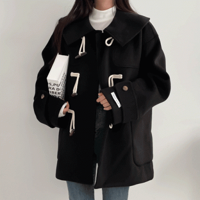 #SONY#ソニョナラ　オーバーフィットロングダッフルコート[SJP8256] ORIGINAL) 冬のソナタ, ダッフルフードロングコート | ファッション