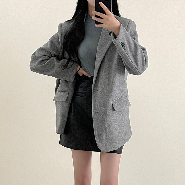 ウールジャケット(キルティング裏地)｜ジャケット｜韓国