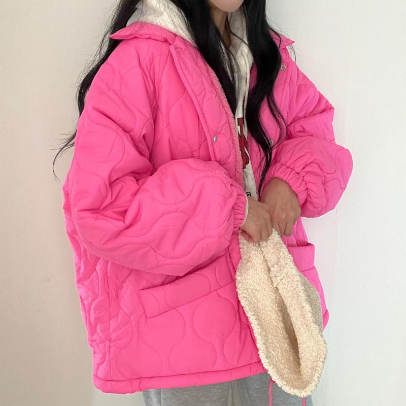 キルティングカラーダウンジャンパー｜ダウン｜韓国ファッション