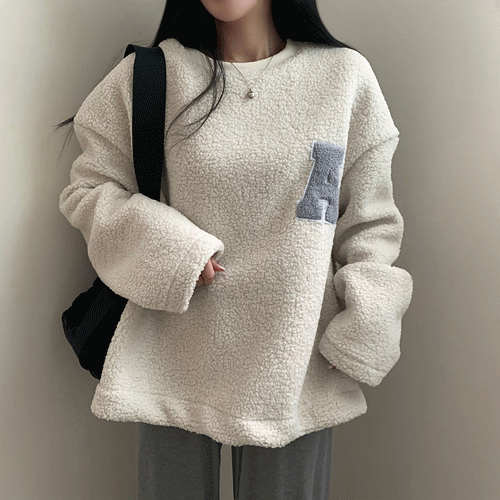 Aポイントボアフリーストレーナー｜スウェット｜韓国