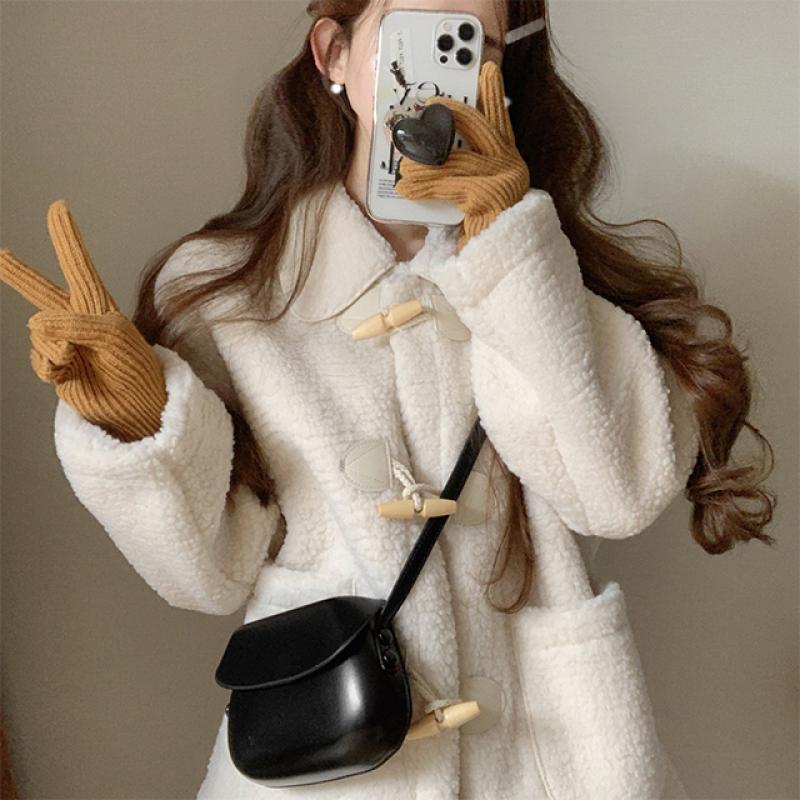 ツーポケットボアダッフルコート｜ジャケット｜韓国ファッション通販 SONA