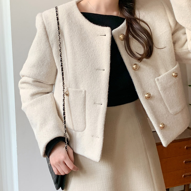 キルト裏地クロップドジャケット｜ジャケット｜韓国ファッション通販 SONA