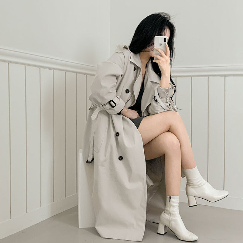 人気✨リグリーム ビッグカラーツイルコート トレンチ セーラー ベージュ ビッグカラー ツイルコート｜BIG COLLAR TWILL COAT – regleam