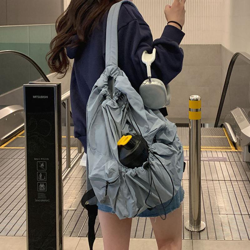 バッグ rasazuna ナイロンストリングバッグ｜バックバッグ・スクールバッグ｜韓国