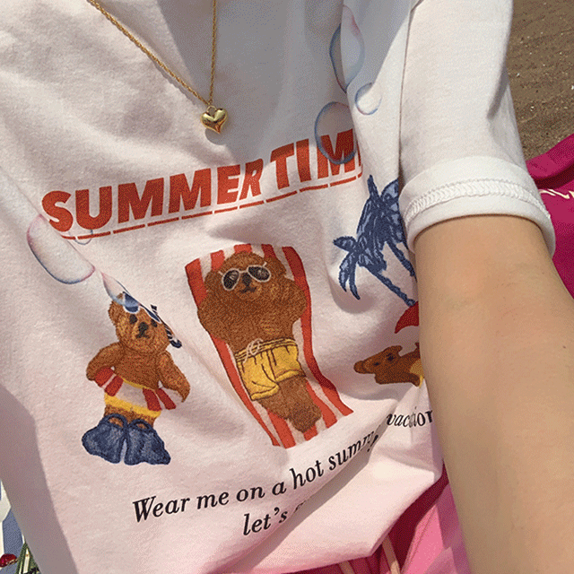 SONA | SUMMERプリントルーズフィットTシャツ | 10代・20代女性