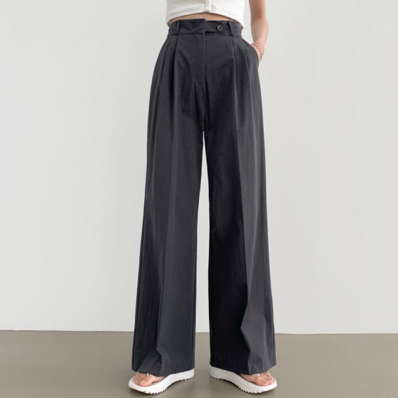 SPS8729 ワイドスラックスロングパンツ(後ろゴム)(S~2XL SPS8729 ワイドスラックスロングパンツ(後ろゴム)(S~2XL