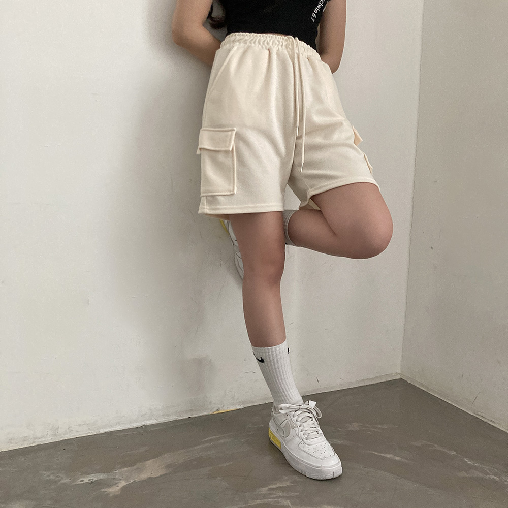 カーゴバンディングショートパンツ9色｜ショートパンツ｜韓国