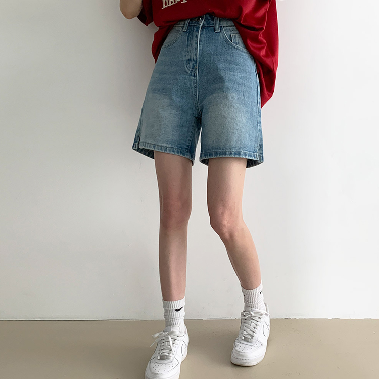 デニムパンツ　ピアッチェーレ　デニム　パンツ SPS18786 ウォッシングデニムショートパンツ ショートパンツ