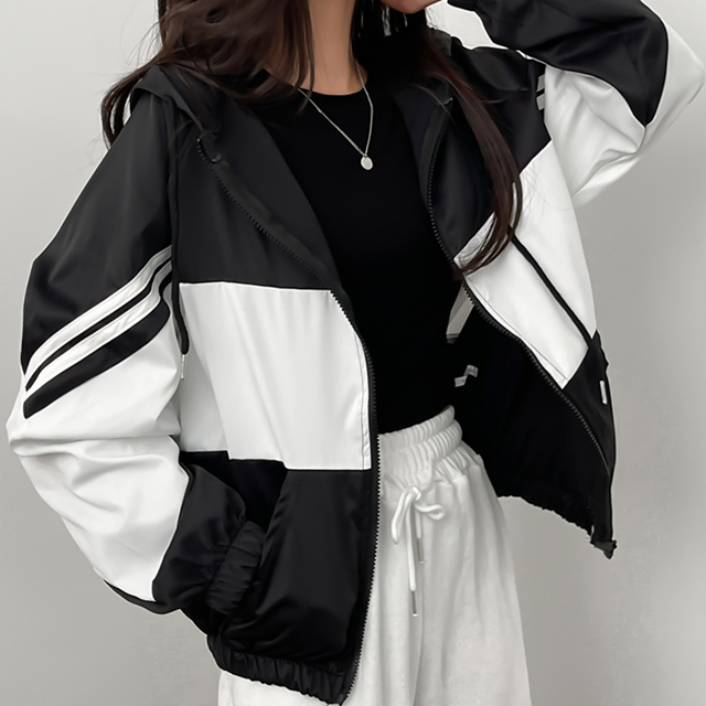 SONA | 配色ウィンドブレーカー | 10代・20代女性ファッション韓国通販