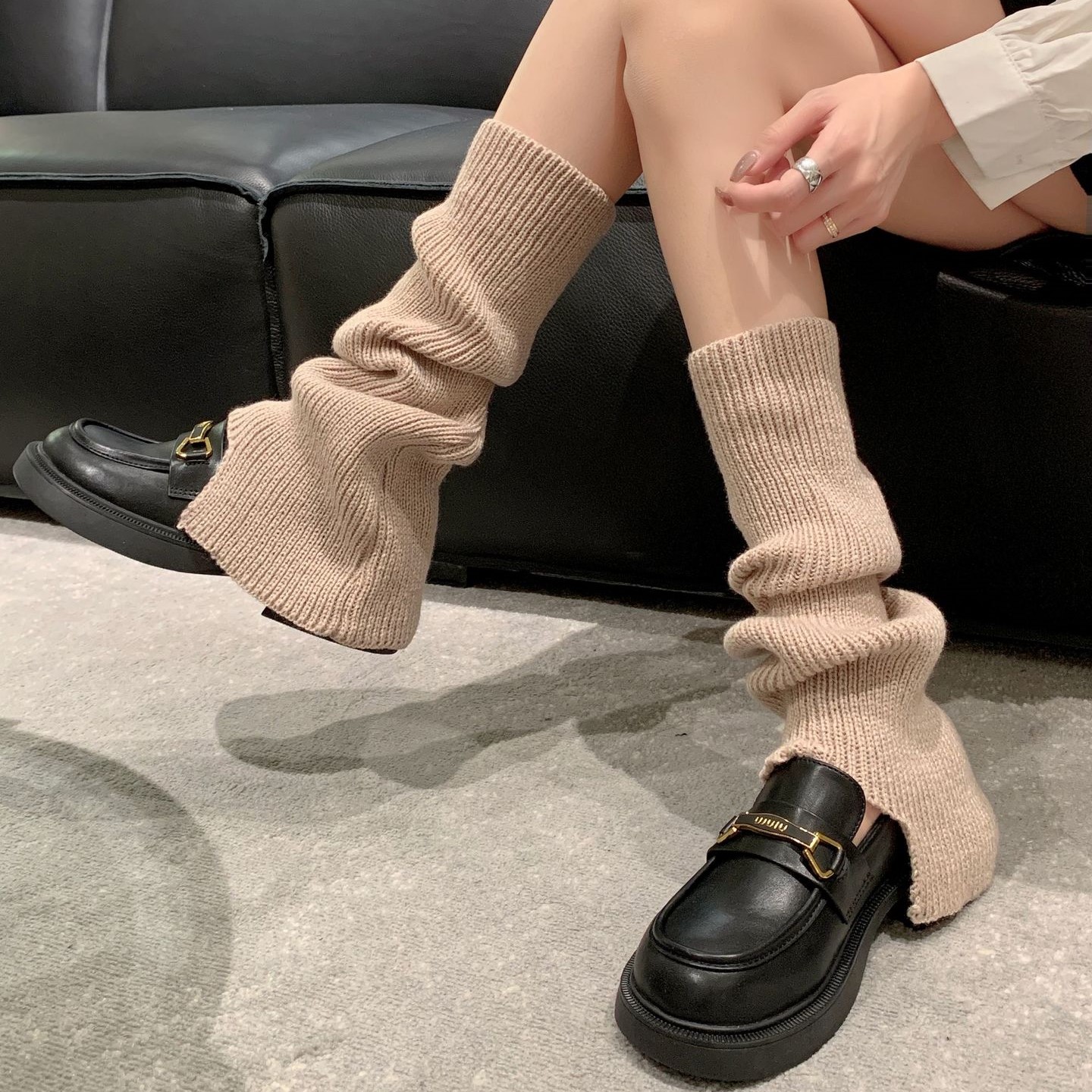 スリムフィットレッグウォーマー｜靴下・タイツ｜韓国ファッション通販