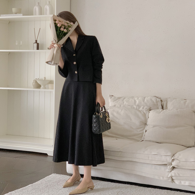 Anna sui ツイード ジャケット、スカート セット Anna sui ツイード