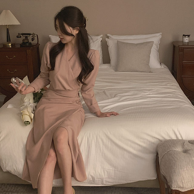 極美品♡ルネ♡ストライプワンピース 1695707221_1.jpg