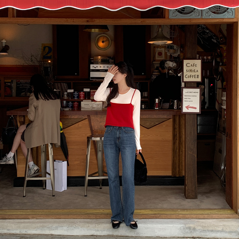 クロップドニットビスチェ｜ベスト｜韓国ファッション通販 SONA