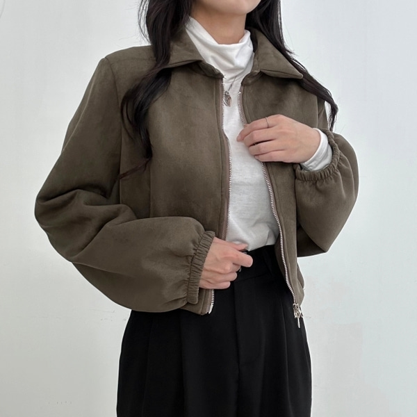 春色 スエード ブレザー スプリングジャケット 韓国 2色 hr9037 ウォッシャブル】ブザーチェックプリント ジャケット(ジャケット