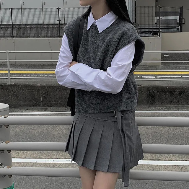 本日限定♡2025SS スウェードミニスカート 2025SS】加工デニムミニスカート（デニムスカート）｜FOREVER 21