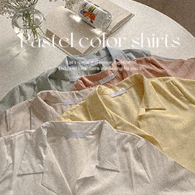 세나 찰랑 반팔 셔츠 (7colors!)