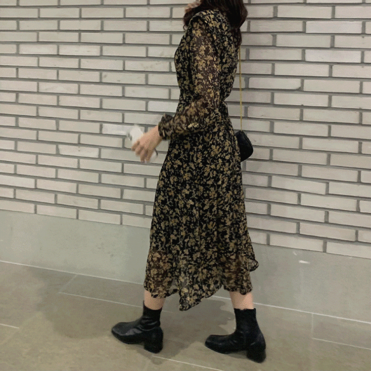 新品未使用sov. フラワーシフォンロングワンピース Amazon.co.jp: [ダブルスタンダードクロージング] Sov.フラワー