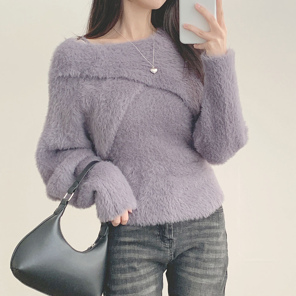 Miss Jニットボレロ クロシェニットボレロ｜WOMEN｜250ISC71-188C｜AZUL BY MOUSSY