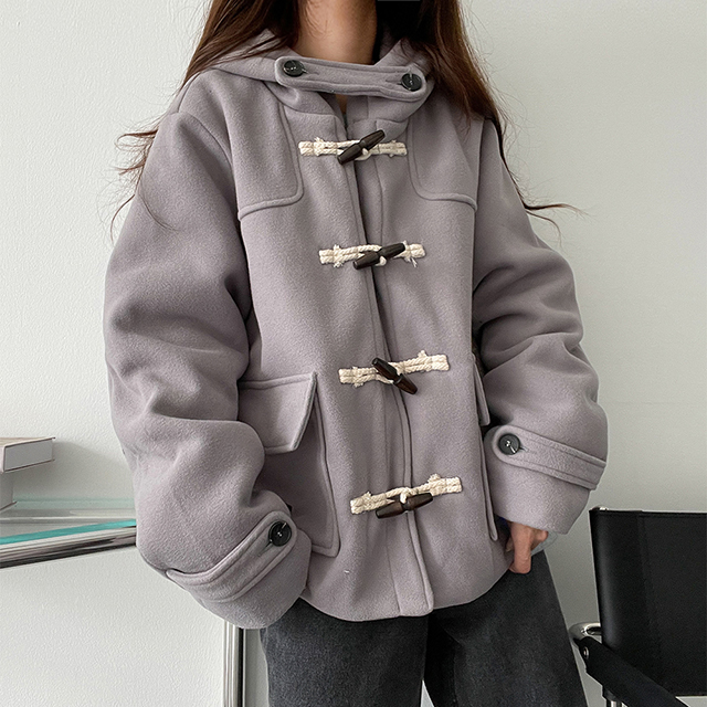 未使用級極美品◎J.PRESS ダッフルコート ネイビー 裏地チェック柄 90s レディース ダッフルコート ネイビー | 五代目 匠工房