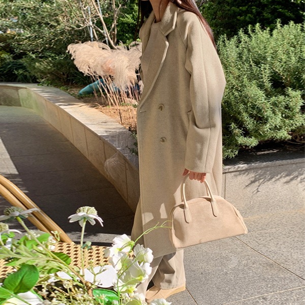 美品 45RPM フーデッドコート ベージュ系 裏地キルティング XL相当 美品 45RPM フーデッドコート ベージュ系 裏地キルティング XL