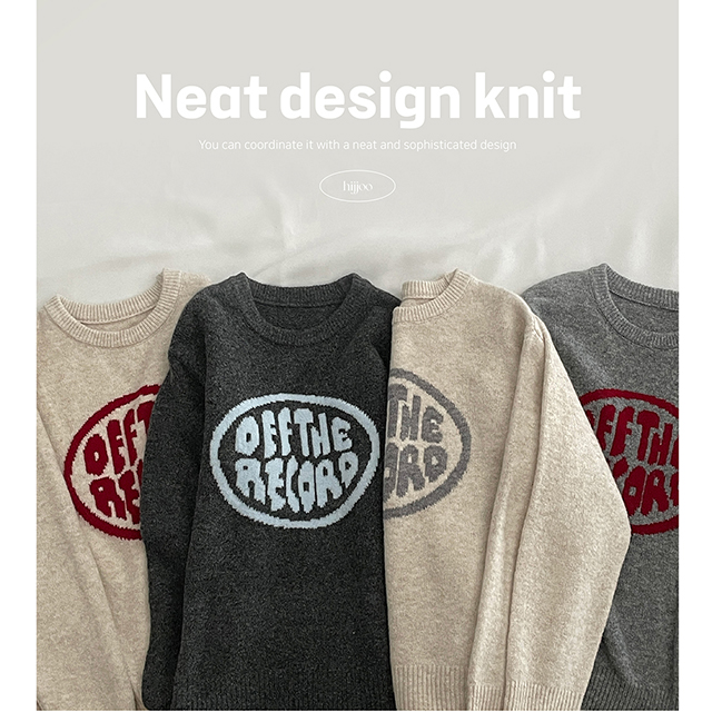 オフザレコードラウンドニット｜ニット｜韓国ファッション通販 SONA
