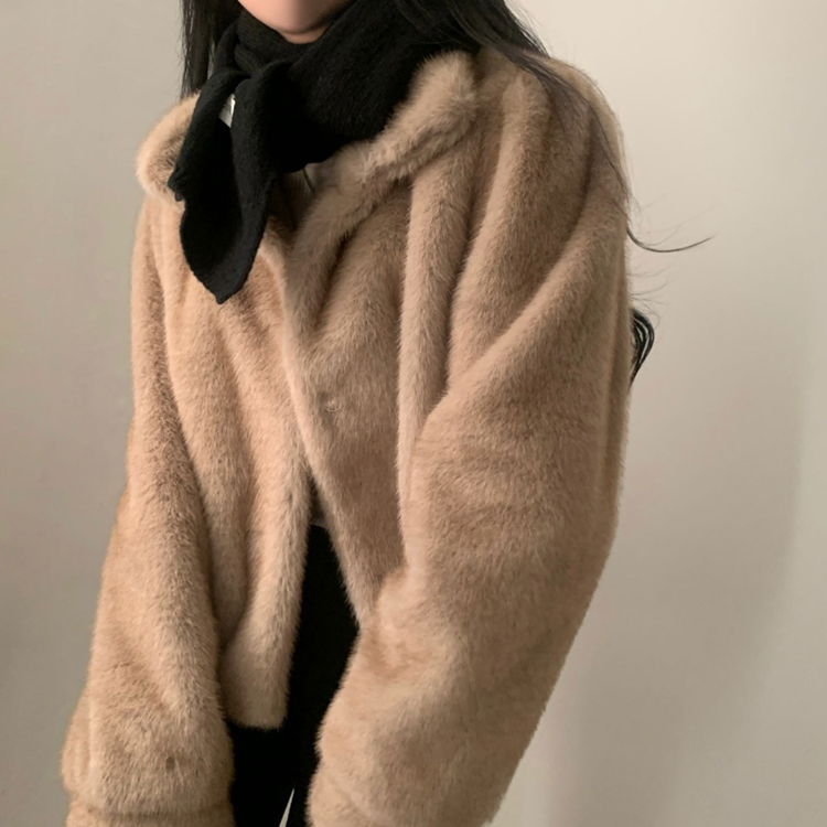 フェイクファージャケット - [10代・20代女性ファッション,韓国通販 