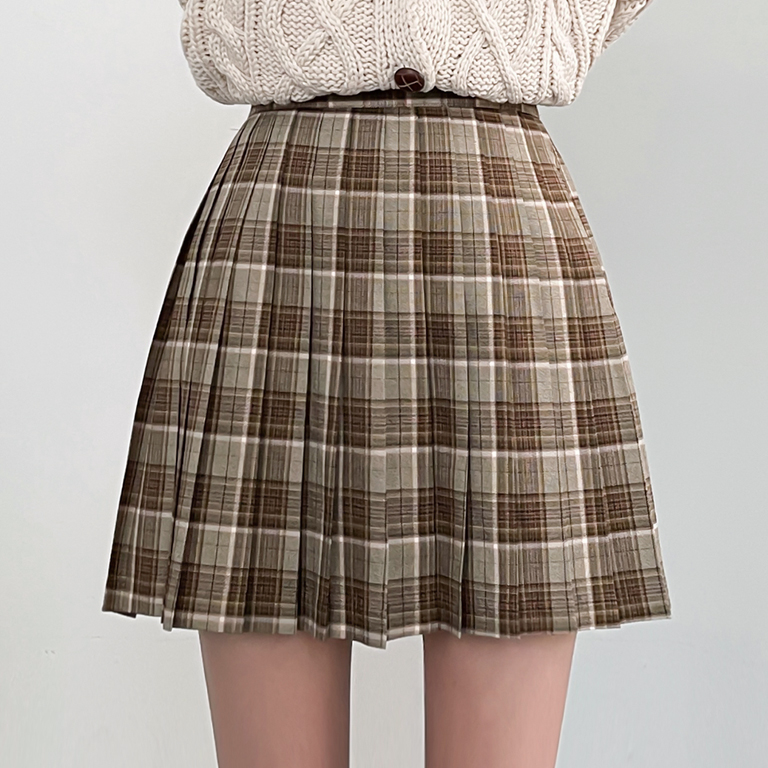 チェックプリーツミニスカート｜ミニスカート｜韓国ファッション通販 SONA