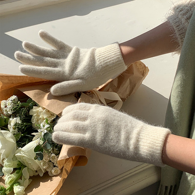 ウール70％グローブ