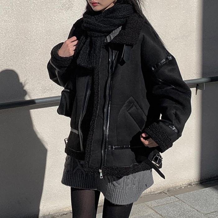 定価21万ALL SAINTS 希少（M）S！ムートンジャケット美品 ALPHA INDUSTRIES INC (アルファインダストリーズ) フェイク