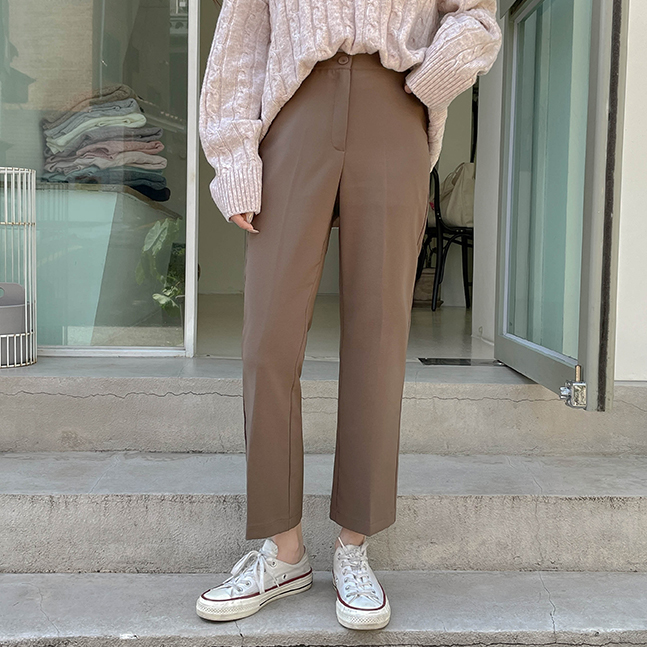 Sona モチモチストレッチスラックス 150cm 160cm 7colors 10代 代女性ファッション韓国通販