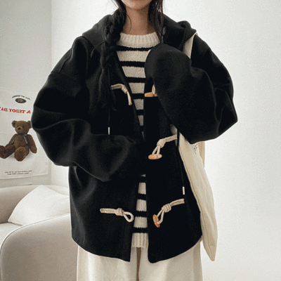 SHORT/LONG)フードダッフルコート｜コート｜韓国ファッション通販 SONA