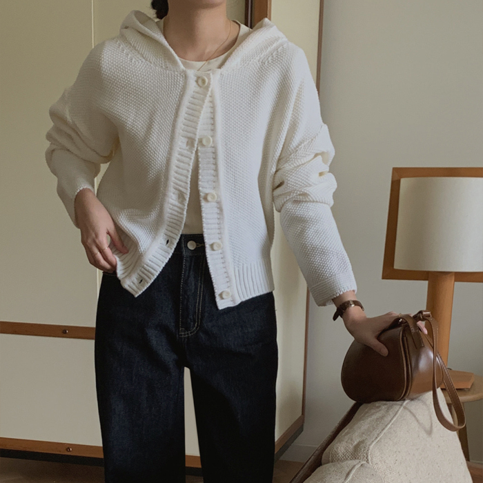 the toe カーディガン THE TOE (ザ トー) シャギーニットカーディガン