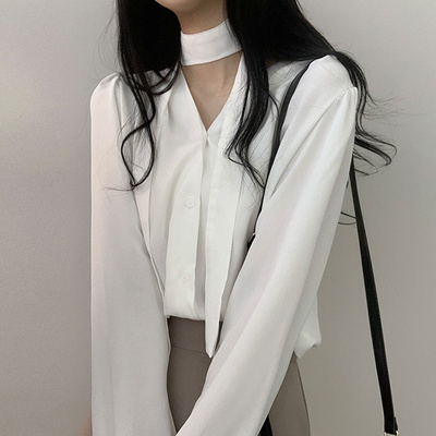 美品☆韓国☆ユノイア☆セーラーカラーブラウス ピンタック ゆったり ブラック セーラー襟モノトーンブラウス☆ - 大きいサイズの韓国レディース