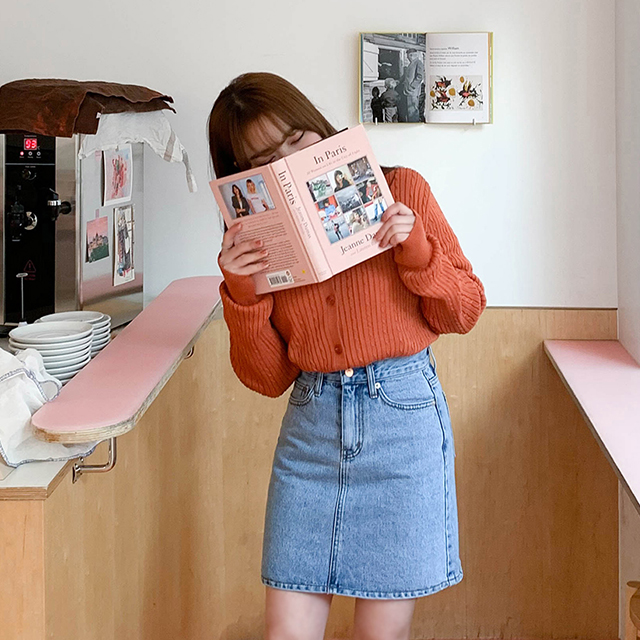 Sonyunara ミニデニムスカート 10代 代女性ファッション韓国通販 Sonyunara ミニデニムスカート 10代 代女性ファッション韓国通販