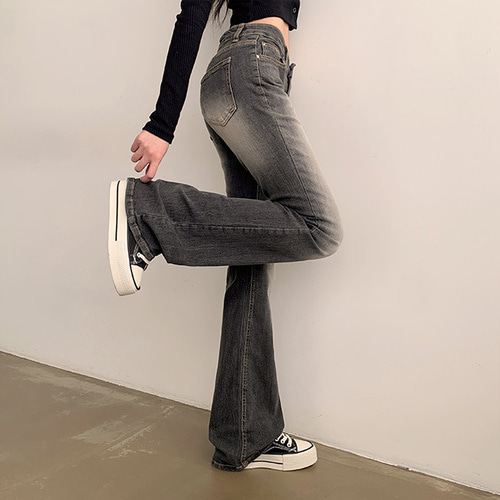 ジャンティーク購入　ブーツカットデニム　ブリーチ　ビンテージ 楽天市場】正規品【 Chikashitsu + vintage wash bootscut denim